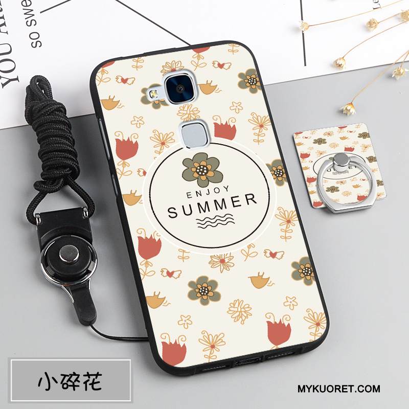 Kuori Huawei G7 Plus Pehmeä Neste Murtumaton Tummansininen, Kotelo Huawei G7 Plus Suojaus Puhelimen Kuoret Ripustettavat Koristeet