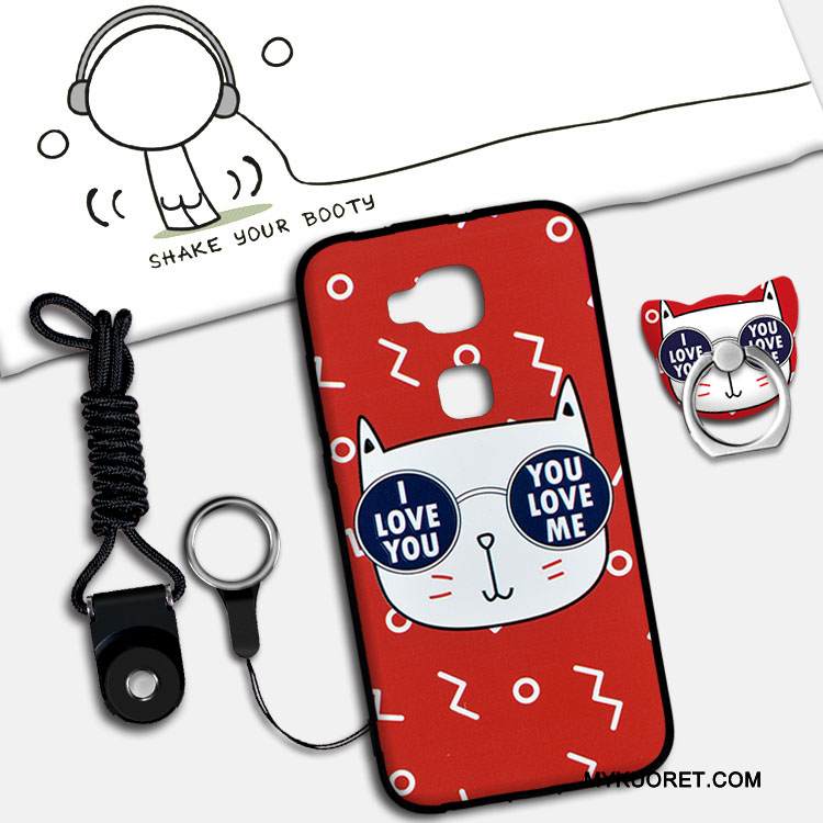 Kuori Huawei G7 Plus Pehmeä Neste Puhelimen Kuoret Ripustettavat Koristeet, Kotelo Huawei G7 Plus Suojaus Murtumaton