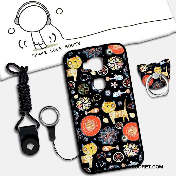 Kuori Huawei G7 Plus Pehmeä Neste Puhelimen Kuoret Ripustettavat Koristeet, Kotelo Huawei G7 Plus Suojaus Murtumaton