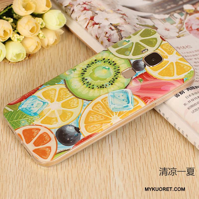 Kuori Huawei G7 Plus Pehmeä Neste Vaalean Puhelimen Kuoret, Kotelo Huawei G7 Plus Silikoni Ohut Ultra