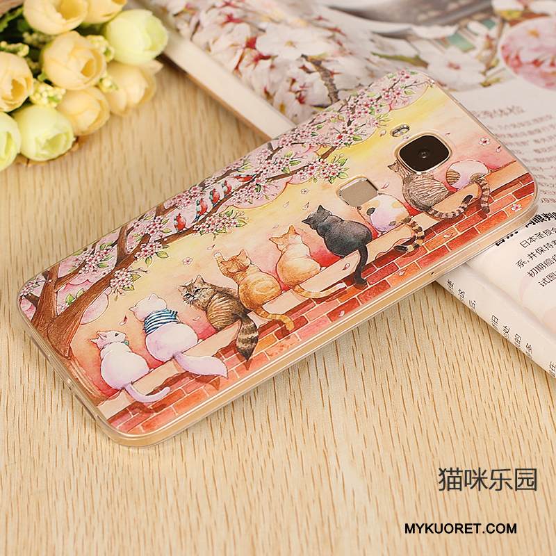Kuori Huawei G7 Plus Pehmeä Neste Vaalean Puhelimen Kuoret, Kotelo Huawei G7 Plus Silikoni Ohut Ultra