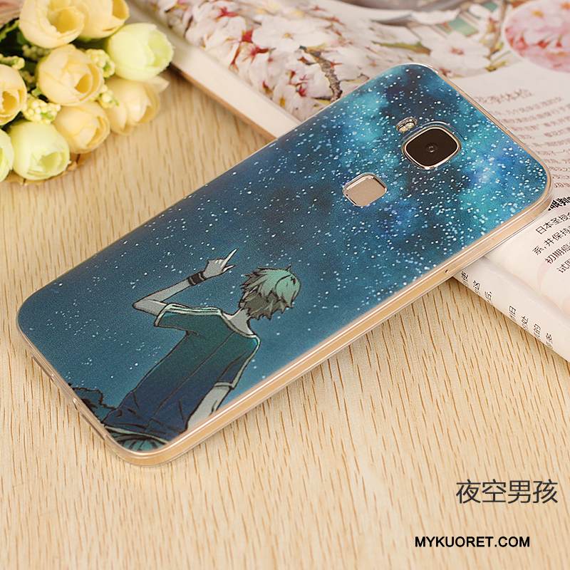 Kuori Huawei G7 Plus Pehmeä Neste Vaalean Puhelimen Kuoret, Kotelo Huawei G7 Plus Silikoni Ohut Ultra