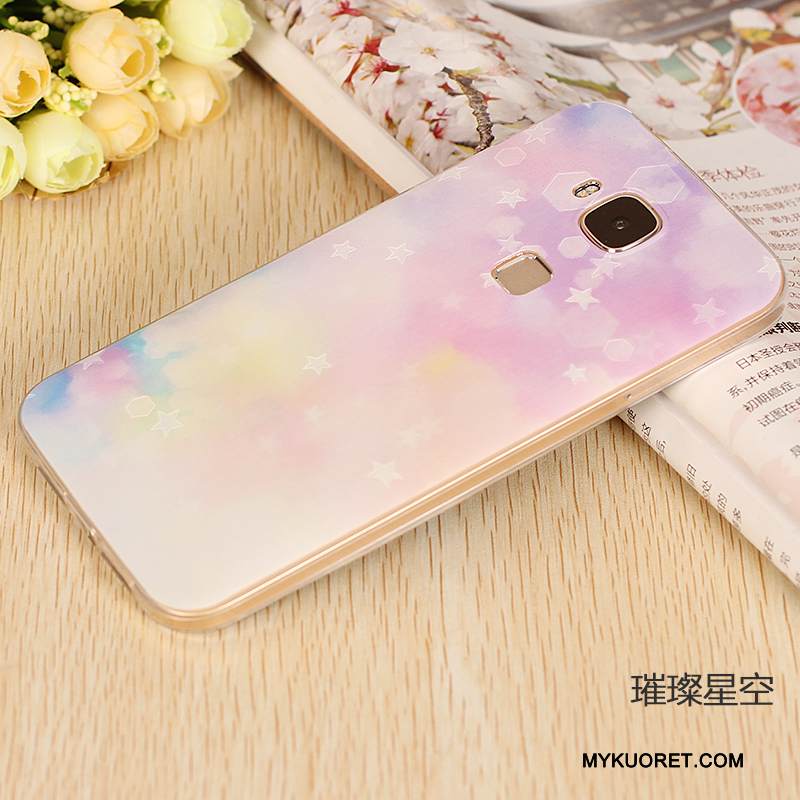 Kuori Huawei G7 Plus Pehmeä Neste Vaalean Puhelimen Kuoret, Kotelo Huawei G7 Plus Silikoni Ohut Ultra