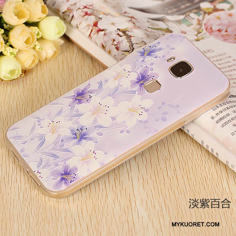 Kuori Huawei G7 Plus Pehmeä Neste Vaalean Puhelimen Kuoret, Kotelo Huawei G7 Plus Silikoni Ohut Ultra