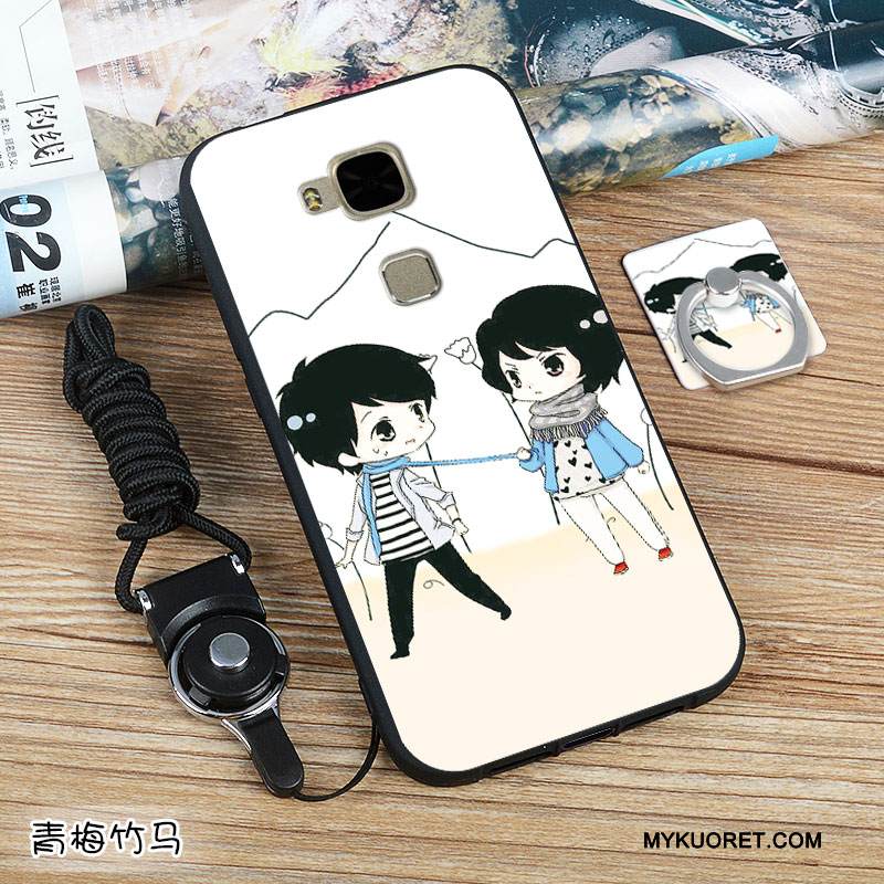 Kuori Huawei G7 Plus Pehmeä Neste Valkoinen Eurooppa, Kotelo Huawei G7 Plus Silikoni Murtumaton Trendi