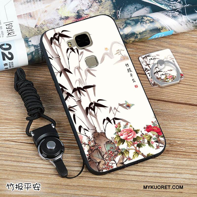 Kuori Huawei G7 Plus Pehmeä Neste Valkoinen Eurooppa, Kotelo Huawei G7 Plus Silikoni Murtumaton Trendi