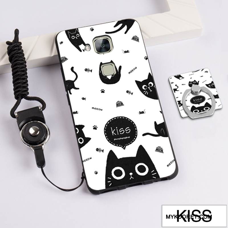 Kuori Huawei G7 Plus Silikoni Murtumaton Jauhe, Kotelo Huawei G7 Plus Pehmeä Neste Puhelimen Kuoret Trendi
