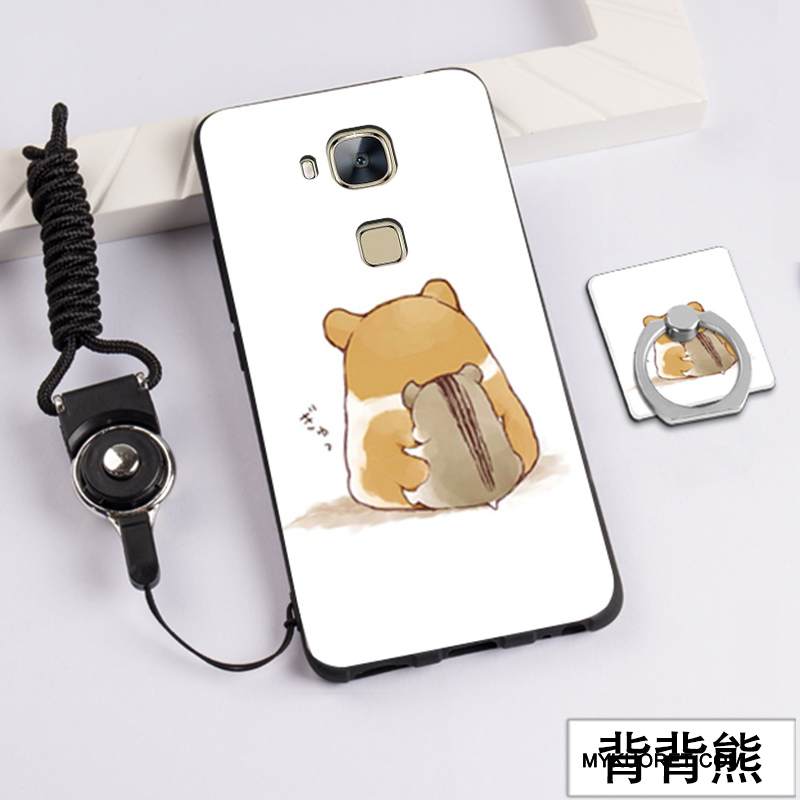 Kuori Huawei G7 Plus Silikoni Murtumaton Jauhe, Kotelo Huawei G7 Plus Pehmeä Neste Puhelimen Kuoret Trendi
