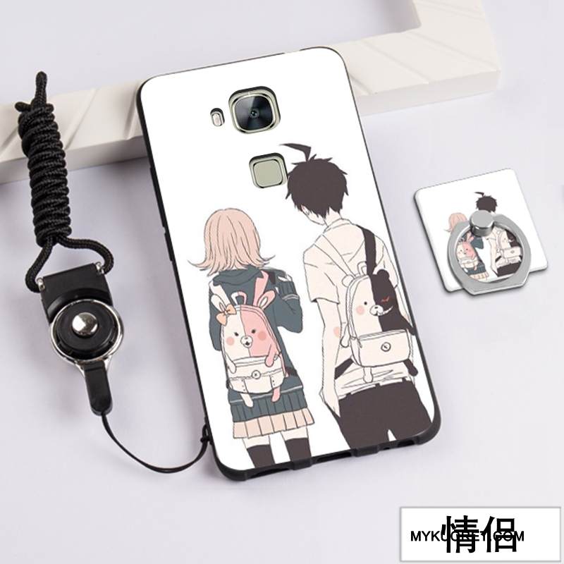 Kuori Huawei G7 Plus Silikoni Murtumaton Jauhe, Kotelo Huawei G7 Plus Pehmeä Neste Puhelimen Kuoret Trendi