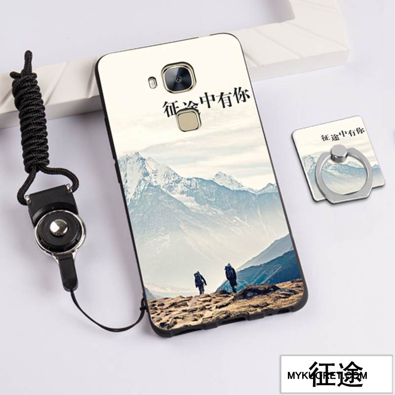 Kuori Huawei G7 Plus Silikoni Murtumaton Jauhe, Kotelo Huawei G7 Plus Pehmeä Neste Puhelimen Kuoret Trendi