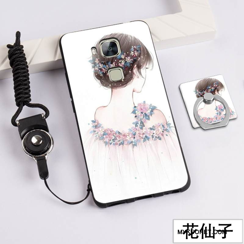 Kuori Huawei G7 Plus Silikoni Murtumaton Jauhe, Kotelo Huawei G7 Plus Pehmeä Neste Puhelimen Kuoret Trendi