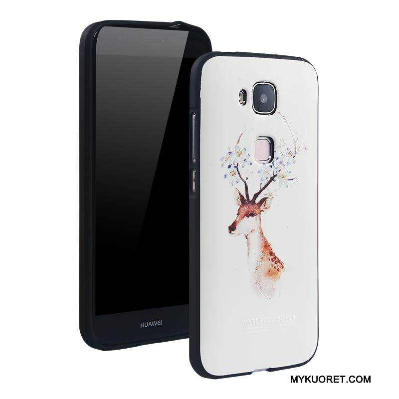 Kuori Huawei G7 Plus Silikoni Murtumaton Puhelimen Kuoret, Kotelo Huawei G7 Plus Suojaus Trendi