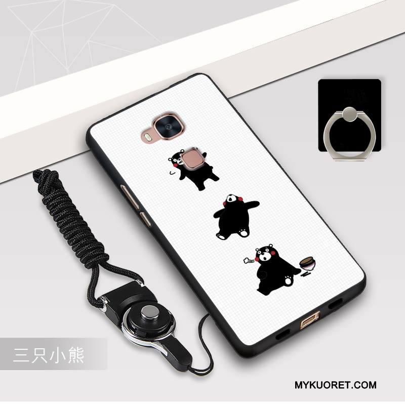 Kuori Huawei G7 Plus Silikoni Murtumaton Tummansininen, Kotelo Huawei G7 Plus Suojaus Puhelimen Kuoret Ripustettavat Koristeet