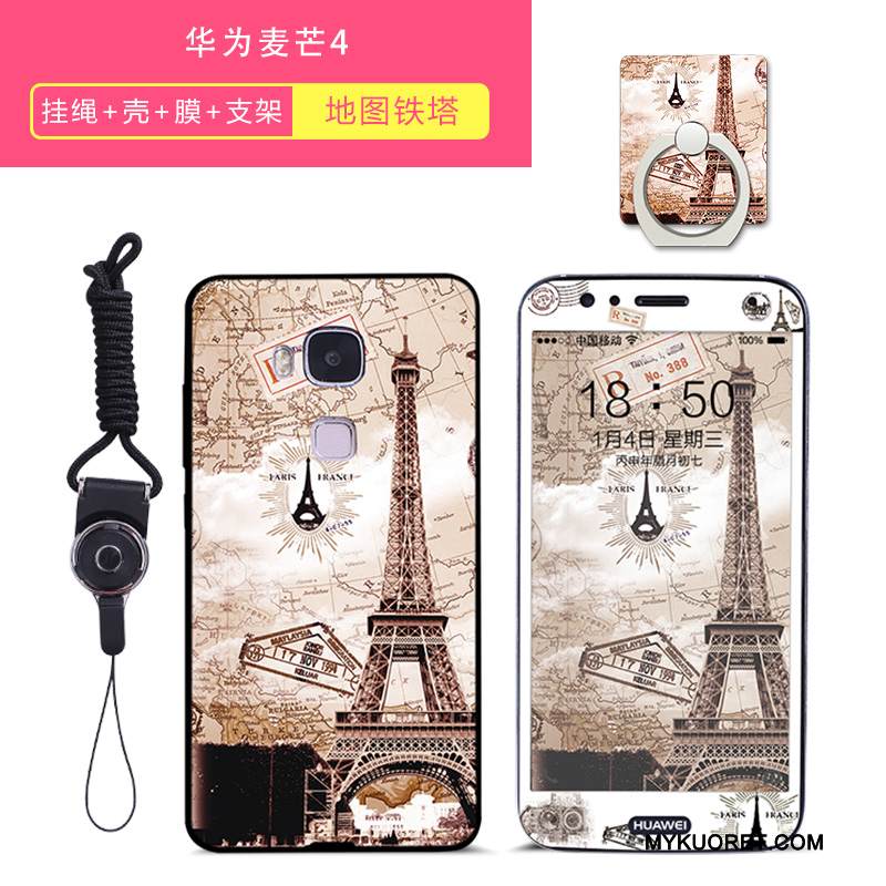 Kuori Huawei G7 Plus Silikoni Puhelimen Kuoret Jauhe, Kotelo Huawei G7 Plus Luova Persoonallisuus Trendi