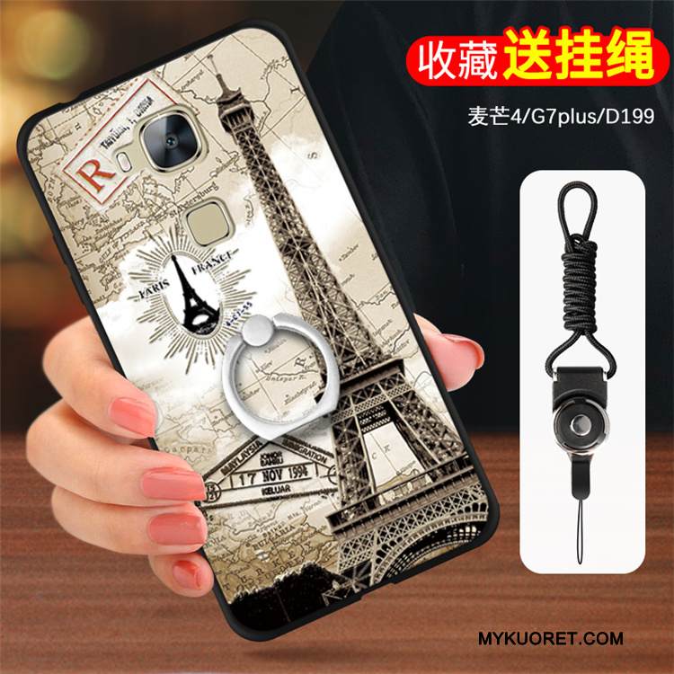 Kuori Huawei G7 Plus Silikoni Puhelimen Kuoret, Kotelo Huawei G7 Plus Suojaus