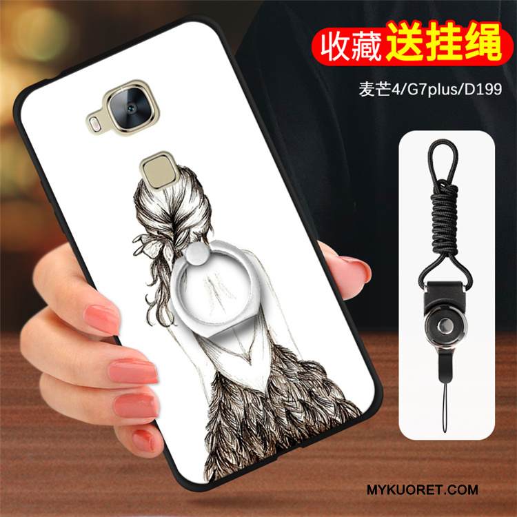 Kuori Huawei G7 Plus Silikoni Puhelimen Kuoret, Kotelo Huawei G7 Plus Suojaus