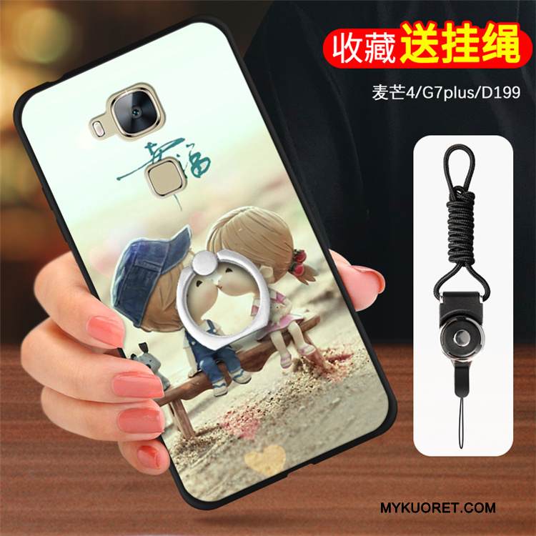 Kuori Huawei G7 Plus Silikoni Puhelimen Kuoret, Kotelo Huawei G7 Plus Suojaus