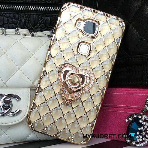 Kuori Huawei G7 Plus Silikoni Puhelimen Kuoret Kulta, Kotelo Huawei G7 Plus