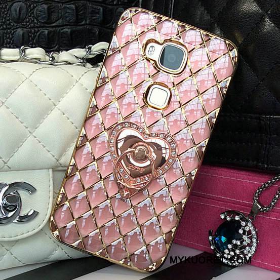 Kuori Huawei G7 Plus Silikoni Puhelimen Kuoret Kulta, Kotelo Huawei G7 Plus