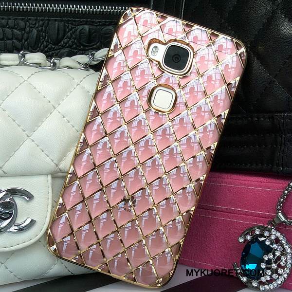 Kuori Huawei G7 Plus Silikoni Puhelimen Kuoret Kulta, Kotelo Huawei G7 Plus