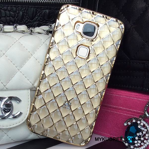 Kuori Huawei G7 Plus Silikoni Puhelimen Kuoret Kulta, Kotelo Huawei G7 Plus