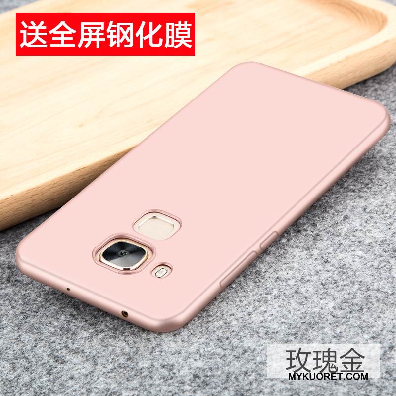 Kuori Huawei G7 Plus Silikoni Puhelimen Kuoret Murtumaton, Kotelo Huawei G7 Plus Pehmeä Neste Sininen