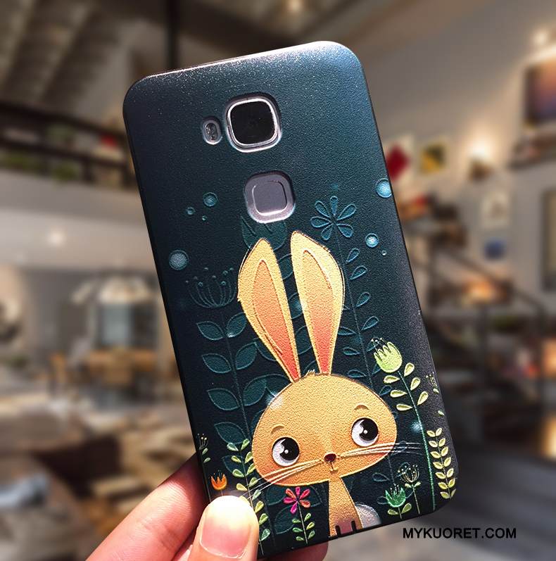 Kuori Huawei G7 Plus Silikoni Puhelimen Kuoret Murtumaton, Kotelo Huawei G7 Plus Pehmeä Neste Trendi Kova