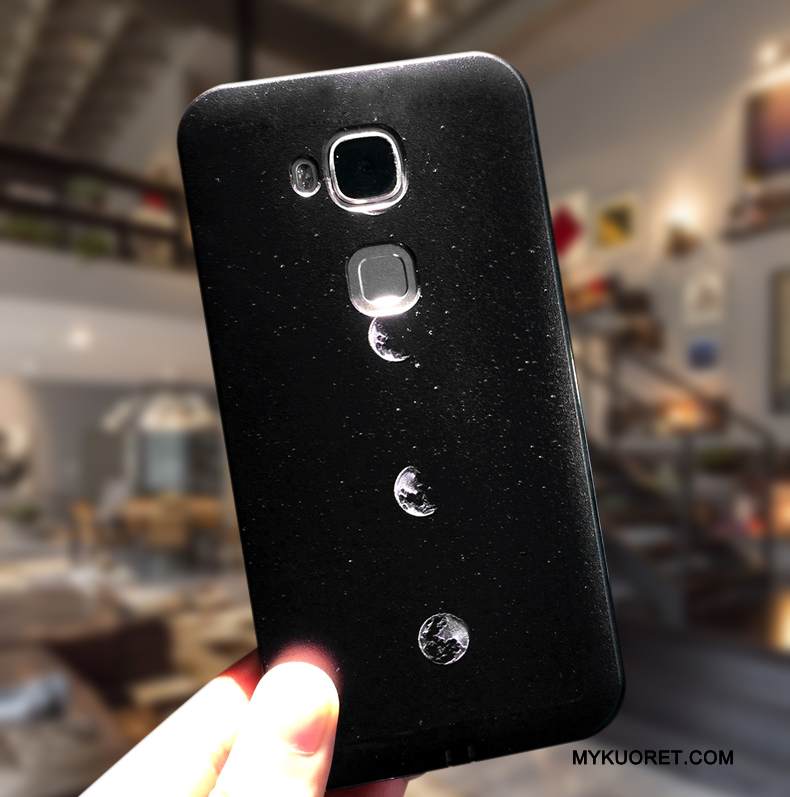 Kuori Huawei G7 Plus Silikoni Puhelimen Kuoret Murtumaton, Kotelo Huawei G7 Plus Pehmeä Neste Trendi Kova