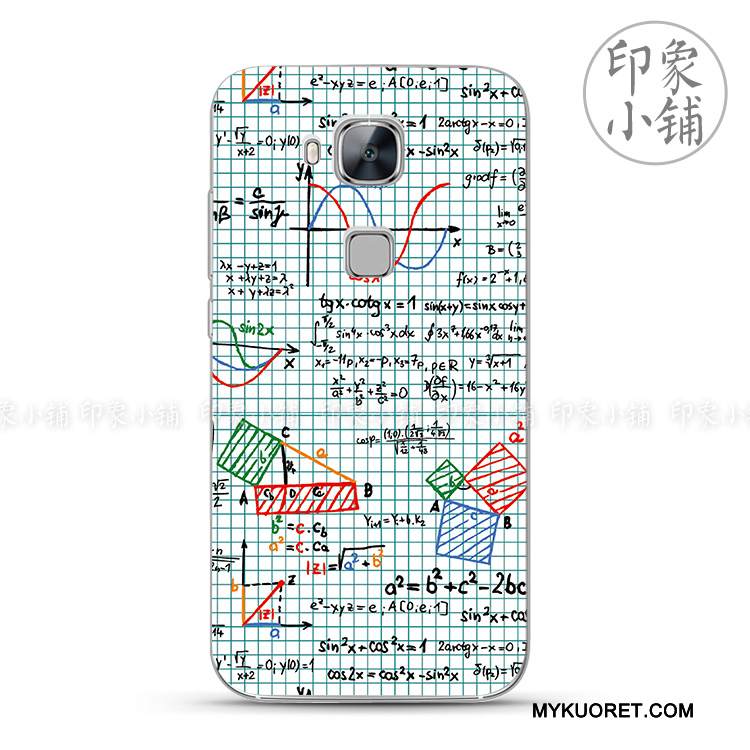 Kuori Huawei G7 Plus Silikoni Rakastunut Vaaleansininen, Kotelo Huawei G7 Plus Pehmeä Neste Ohut Trendi