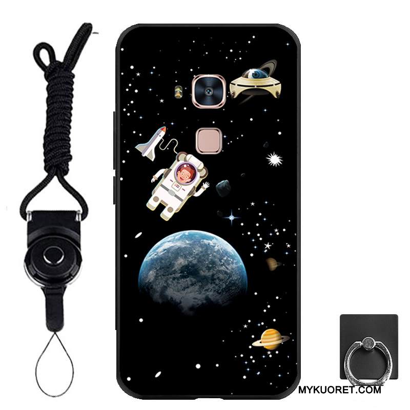 Kuori Huawei G7 Plus Silikoni Trendi Puhelimen Kuoret, Kotelo Huawei G7 Plus Pehmeä Neste Ripustettavat Koristeet Persoonallisuus