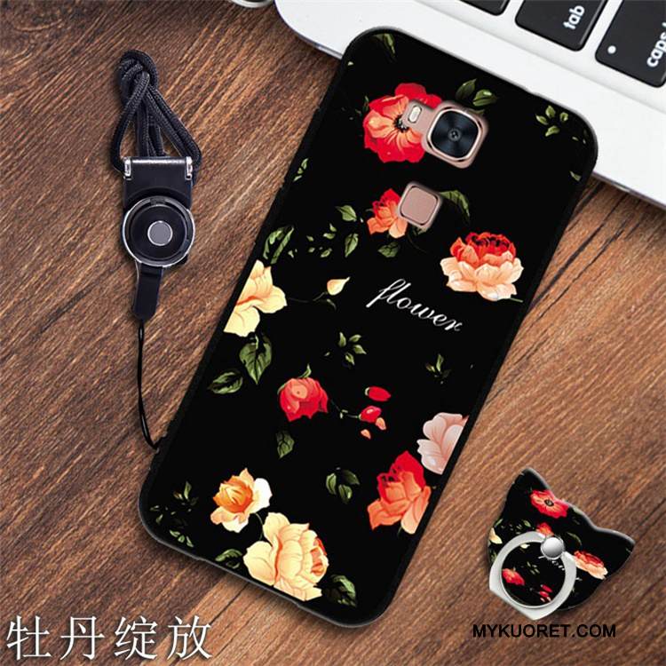 Kuori Huawei G7 Plus Silikoni Valkoinen Puhelimen Kuoret, Kotelo Huawei G7 Plus Pehmeä Neste