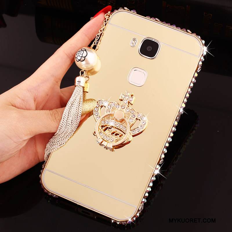 Kuori Huawei G7 Plus Strassi Kova Puhelimen Kuoret, Kotelo Huawei G7 Plus Suojaus Murtumaton Kehys