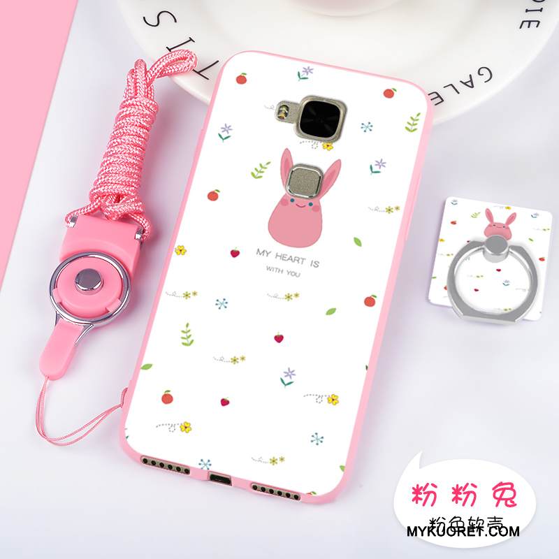 Kuori Huawei G7 Plus Suojaus Ihana Murtumaton, Kotelo Huawei G7 Plus Pehmeä Neste Punainen Puhelimen Kuoret