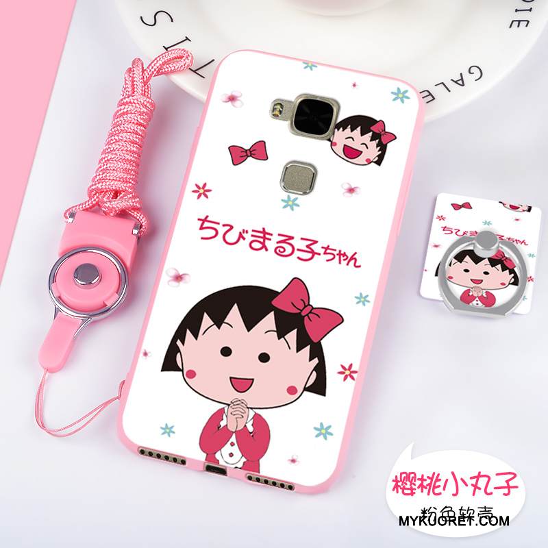 Kuori Huawei G7 Plus Suojaus Ihana Murtumaton, Kotelo Huawei G7 Plus Pehmeä Neste Punainen Puhelimen Kuoret