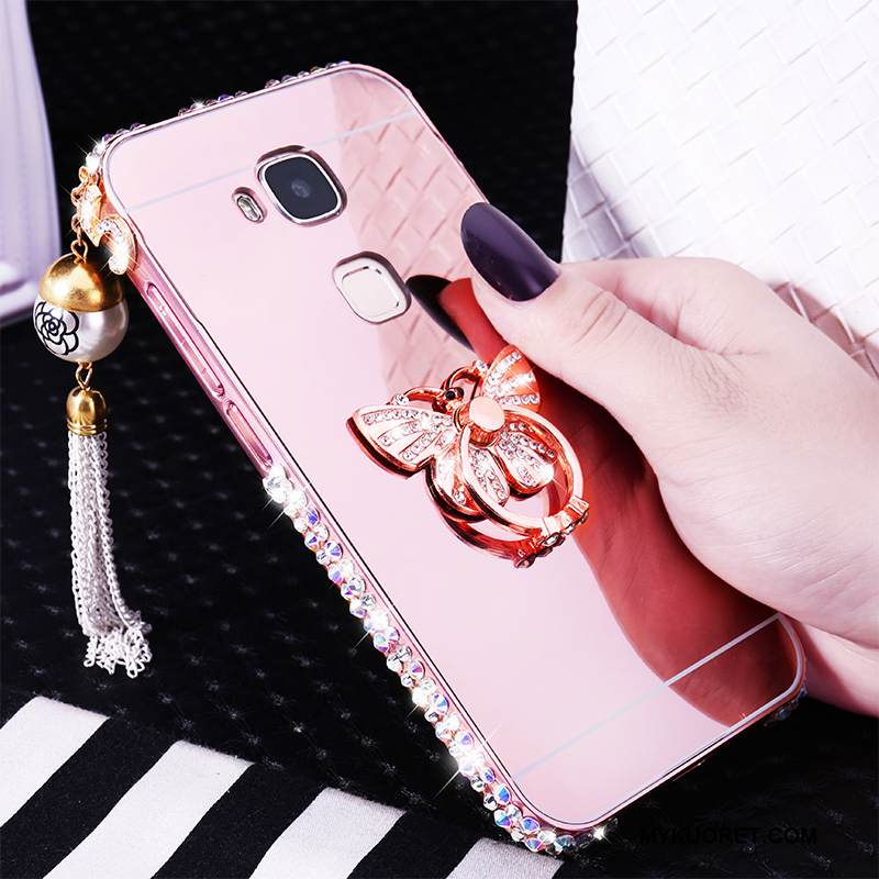 Kuori Huawei G7 Plus Suojaus Kova Puhelimen Kuoret, Kotelo Huawei G7 Plus Strassi Hopea Kehys