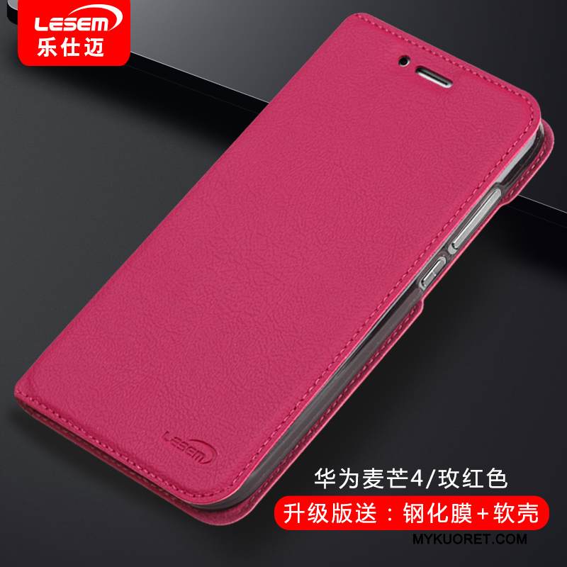 Kuori Huawei G7 Plus Suojaus Kulta Puhelimen Kuoret, Kotelo Huawei G7 Plus Nahka