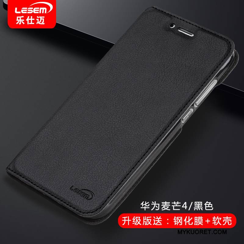 Kuori Huawei G7 Plus Suojaus Kulta Puhelimen Kuoret, Kotelo Huawei G7 Plus Nahka