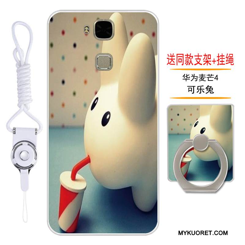 Kuori Huawei G7 Plus Suojaus Murtumaton Violetti, Kotelo Huawei G7 Plus Pehmeä Neste Trendi Puhelimen Kuoret