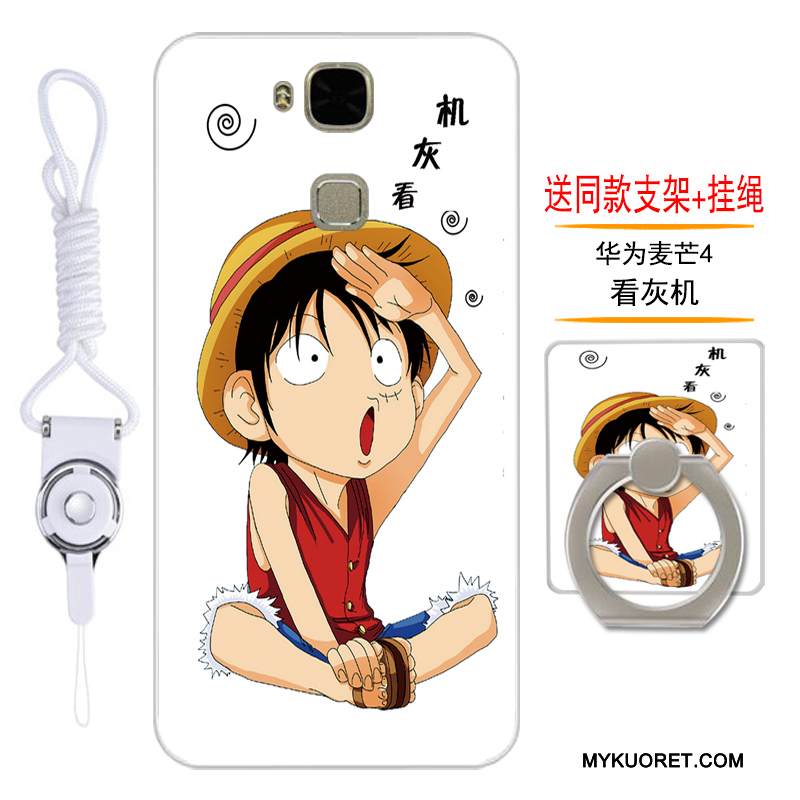 Kuori Huawei G7 Plus Suojaus Murtumaton Violetti, Kotelo Huawei G7 Plus Pehmeä Neste Trendi Puhelimen Kuoret