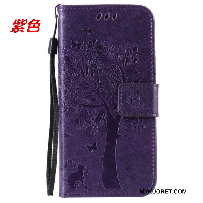 Kuori Huawei G7 Plus Suojaus Puhelimen Kuoret Kortti, Kotelo Huawei G7 Plus Nahka Murtumaton Ripustettavat Koristeet