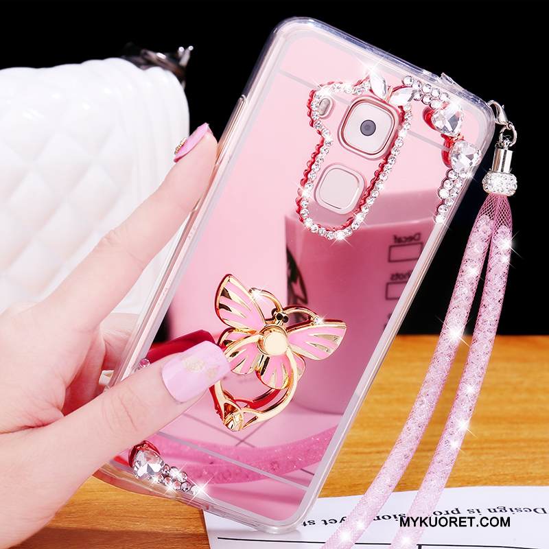 Kuori Huawei G7 Plus Suojaus Ripustettavat Koristeet Persoonallisuus, Kotelo Huawei G7 Plus Pehmeä Neste Kulta Puhelimen Kuoret