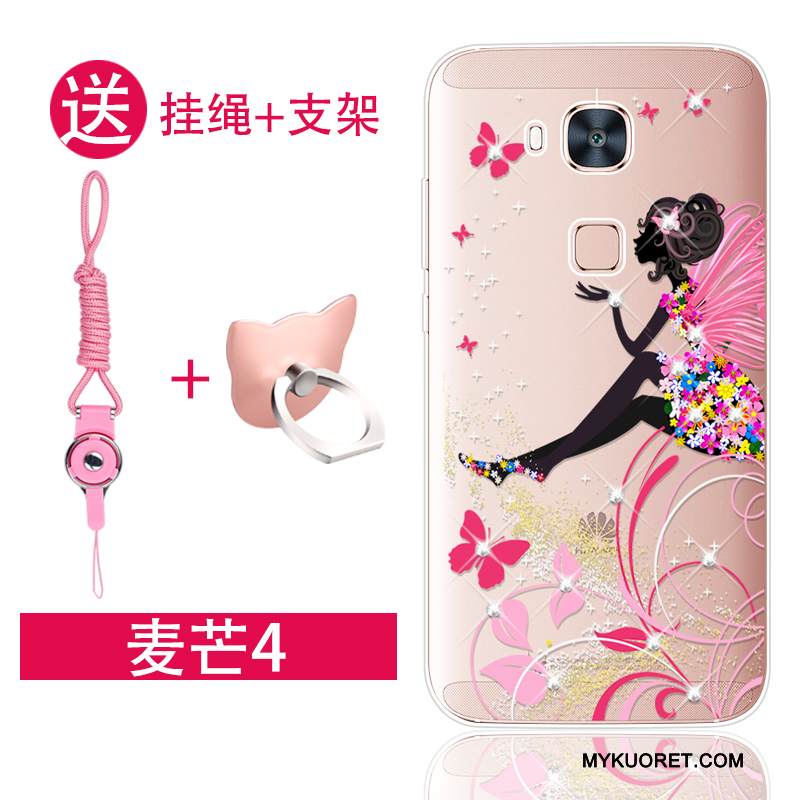 Kuori Huawei G7 Plus Suojaus Trendi Jauhe, Kotelo Huawei G7 Plus Pehmeä Neste Murtumaton Puhelimen Kuoret