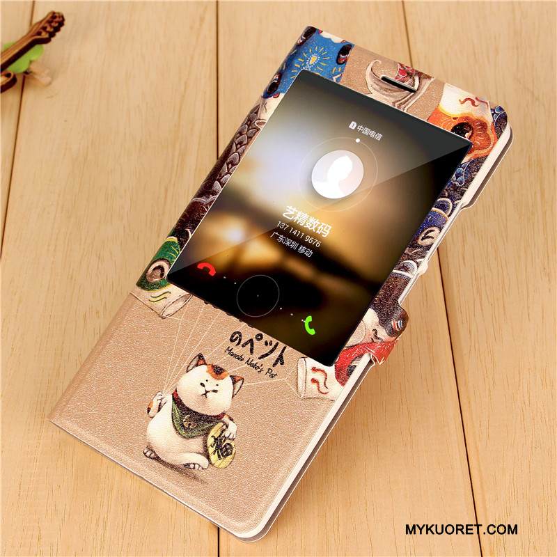 Kuori Huawei G7 Plus Suojaus Violetti Puhelimen Kuoret, Kotelo Huawei G7 Plus Nahka