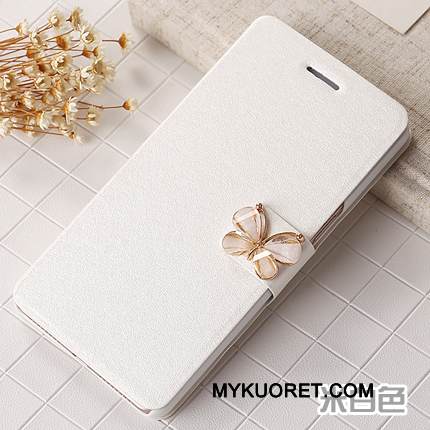 Kuori Huawei G9 Lite Kuoret Nuoret Valkoinen, Kotelo Huawei G9 Lite Nahka Puhelimen Kuoret