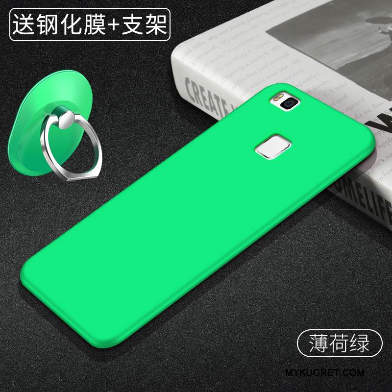 Kuori Huawei G9 Lite Laukut Puhelimen Kuoret Punainen, Kotelo Huawei G9 Lite Pehmeä Neste Yksinkertainen Murtumaton