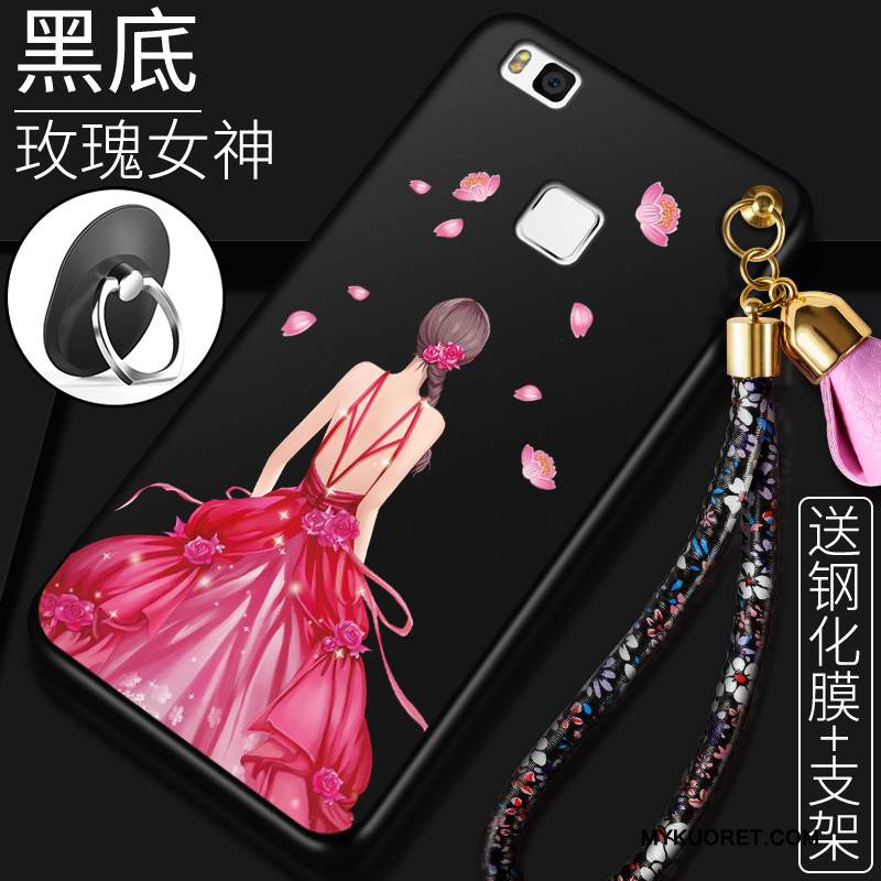 Kuori Huawei G9 Lite Laukut Trendi Murtumaton, Kotelo Huawei G9 Lite Pehmeä Neste Punainen Nuoret