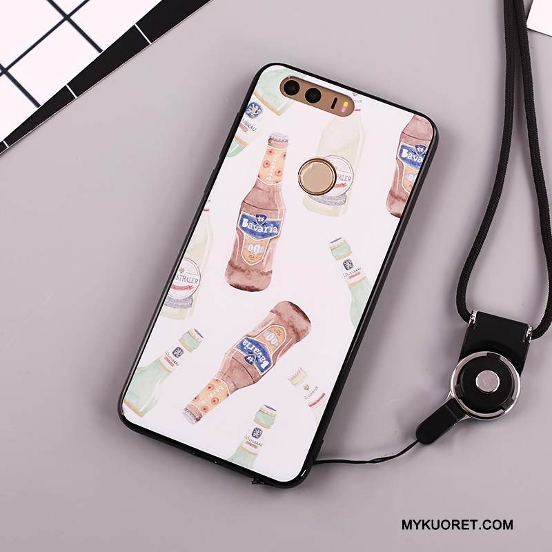 Kuori Huawei G9 Lite Maalaus Musta Ripustettavat Koristeet, Kotelo Huawei G9 Lite Silikoni Nuoret Puhelimen Kuoret