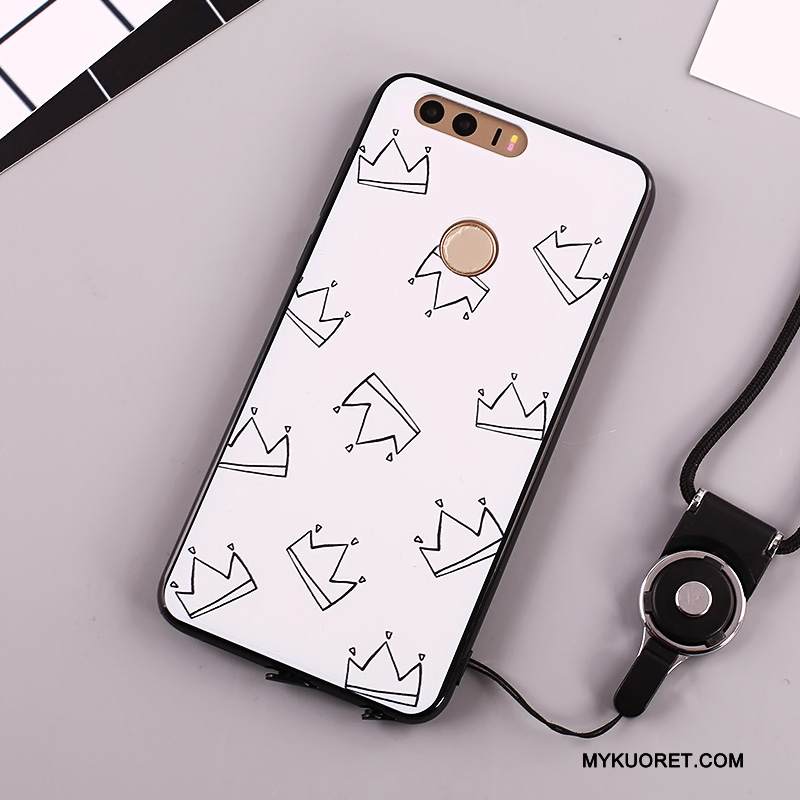 Kuori Huawei G9 Lite Maalaus Musta Ripustettavat Koristeet, Kotelo Huawei G9 Lite Silikoni Nuoret Puhelimen Kuoret