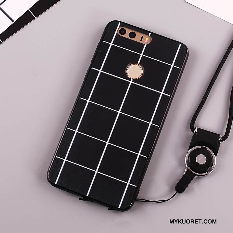 Kuori Huawei G9 Lite Maalaus Musta Ripustettavat Koristeet, Kotelo Huawei G9 Lite Silikoni Nuoret Puhelimen Kuoret