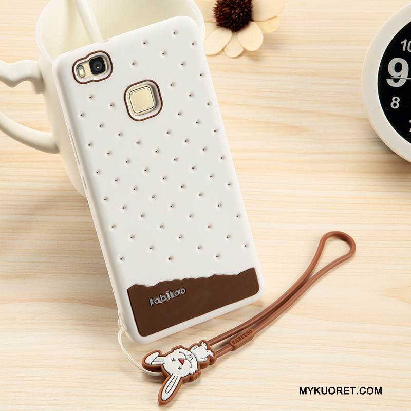 Kuori Huawei G9 Lite Silikoni Puhelimen Kuoret Sininen, Kotelo Huawei G9 Lite Pehmeä Neste Ripustettavat Koristeet Nuoret